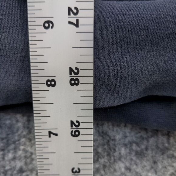 Game Workwear EMT Paramedic 1/4 Zip Sweatshirt Men's Large Blue Priority One VTG - Picture 15 of 16